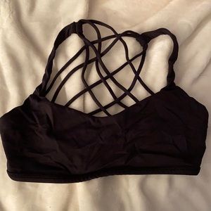 free to be wild lululemon sports bra